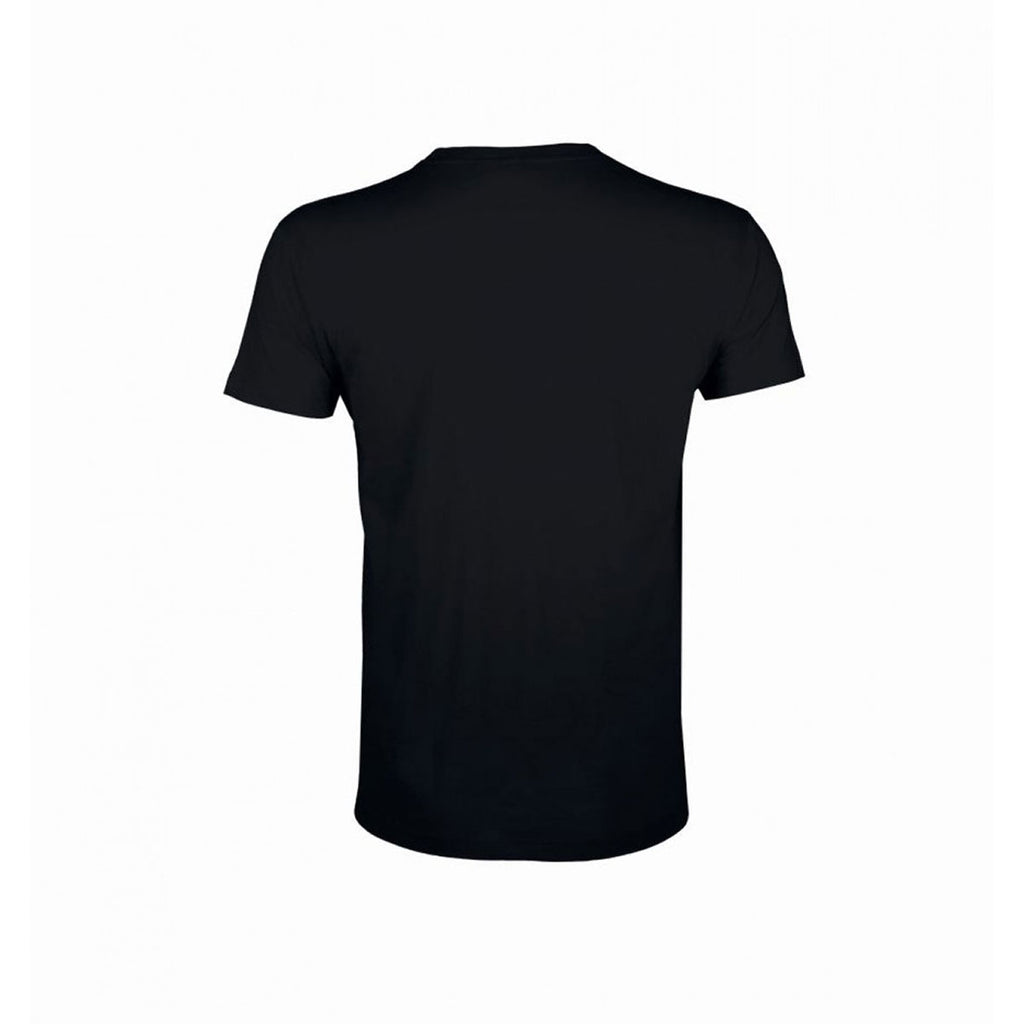 SOL'S Men's Deep Black Regent Fit T-Shirt