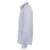 SOL'S Men's Opal Grey Baxter Long Sleeve Contrast Fitted Shirt