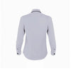 SOL'S Women's Opal Grey Baxter Long Sleeve Contrast Fitted Shirt