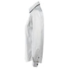 SOL'S Women's White/Black Stripe Baxter Long Sleeve Contrast Fitted Shirt