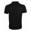 SOL'S Men's Black Prime Poly/Cotton Pique Polo Shirt