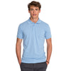 SOL'S Men's Sky Blue Prime Poly/Cotton Pique Polo Shirt