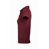 SOL'S Women's Burgundy Prime Poly/Cotton Pique Polo Shirt