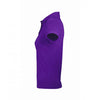 SOL'S Women's Dark Purple Prime Poly/Cotton Pique Polo Shirt
