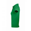 SOL'S Women's Kelly Green Prime Poly/Cotton Pique Polo Shirt