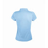 SOL'S Women's Sky Blue Prime Poly/Cotton Pique Polo Shirt