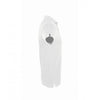 SOL'S Men's White Portland Cotton Pique Polo Shirt
