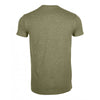SOL'S Men's Heather Khaki Imperial Fit T-Shirt