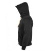 SOL'S Unisex Black Sherpa Hooded Jacket