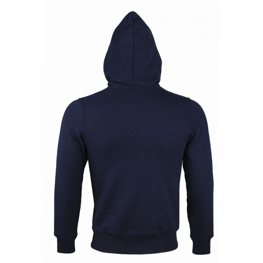 SOL'S Unisex French Navy Sherpa Hooded Jacket