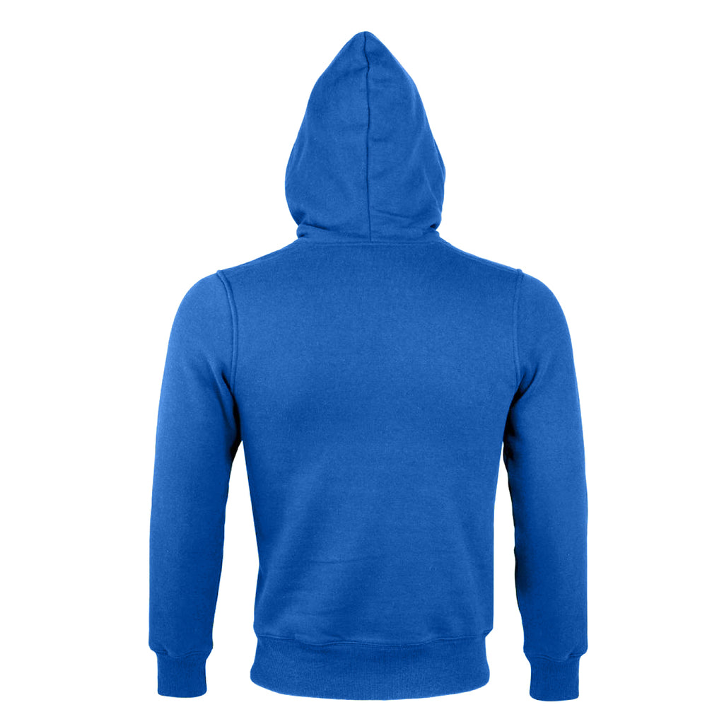 SOL'S Unisex Royal Blue Sherpa Hooded Jacket