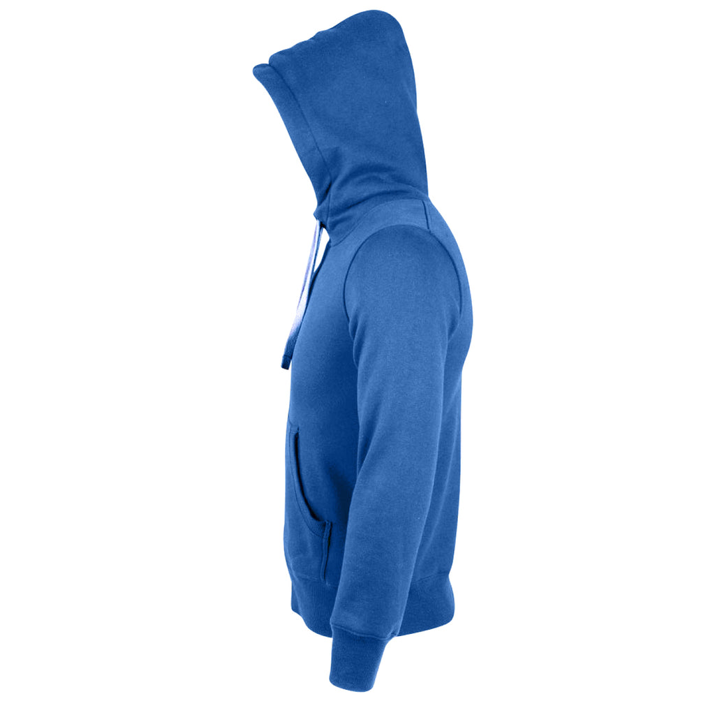 SOL'S Unisex Royal Blue Sherpa Hooded Jacket