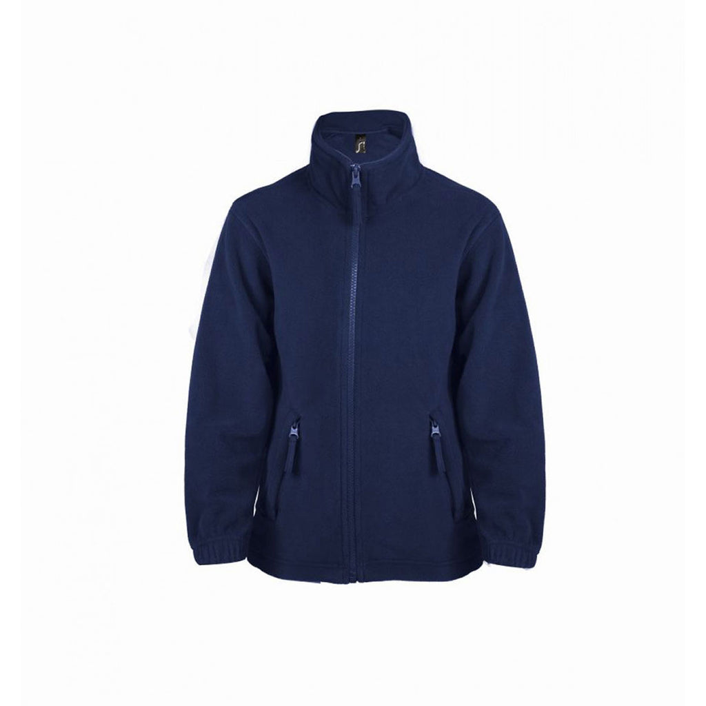 SOL'S Youth Navy North Fleece Jacket