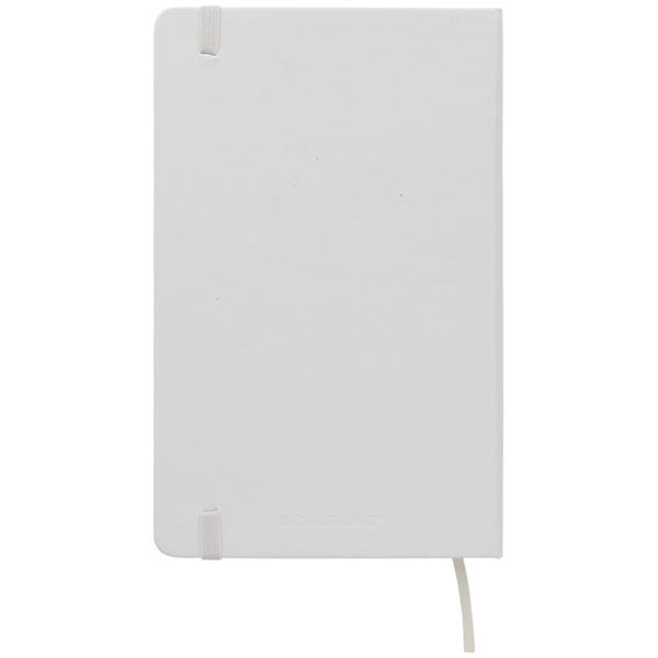 Moleskine White Classic Large Hard Cover Ruled Notebook