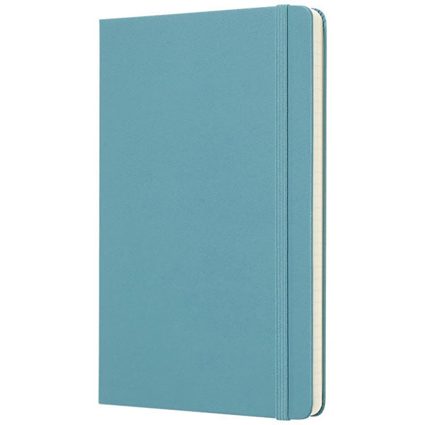 Moleskine Reef Blue Classic Large Hard Cover Ruled Notebook