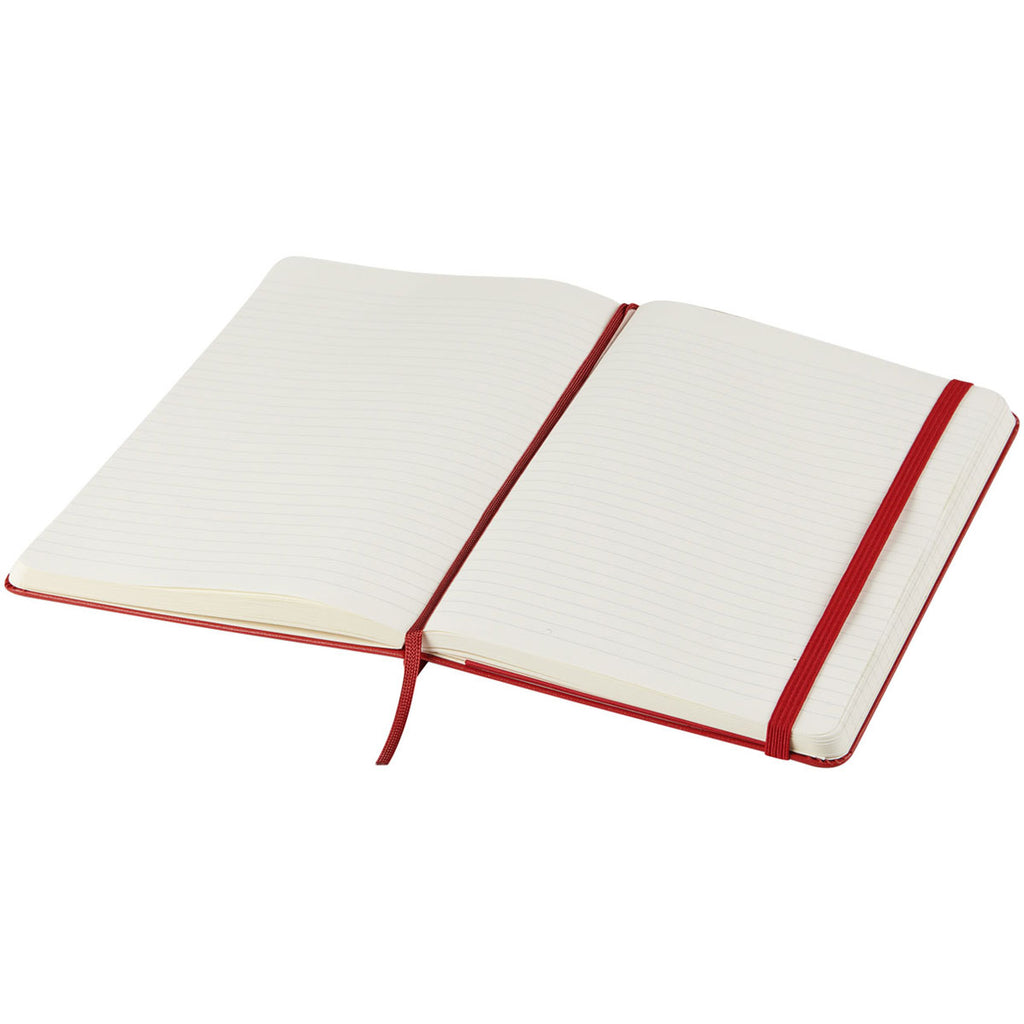 Moleskine Scarlet Red Classic Large Hard Cover Ruled Notebook