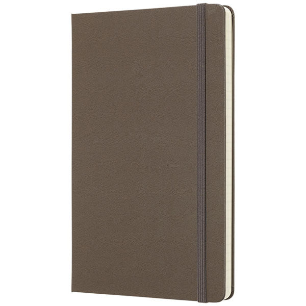 Moleskine Earth Brown Classic Large Hard Cover Ruled Notebook