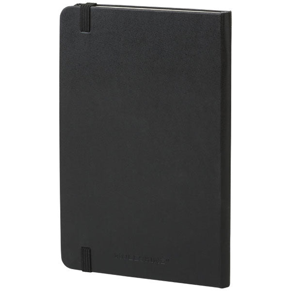 Moleskine Solid Black Classic Medium Hard Cover Ruled Notebook