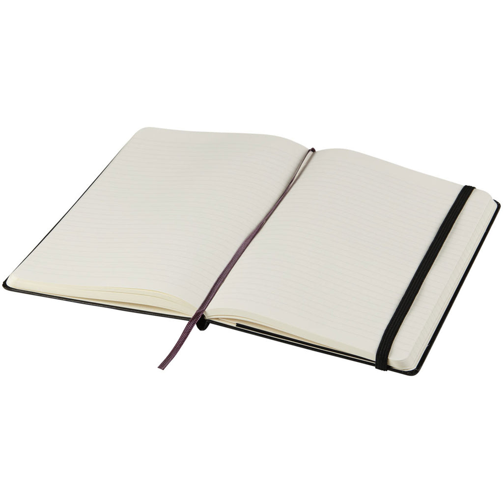 Moleskine Solid Black Classic Pocket Hard Cover Ruled Notebook