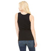 Bella + Canvas Women's Black Stretch Rib Tank