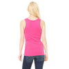 Bella + Canvas Women's Raspberry Stretch Rib Tank
