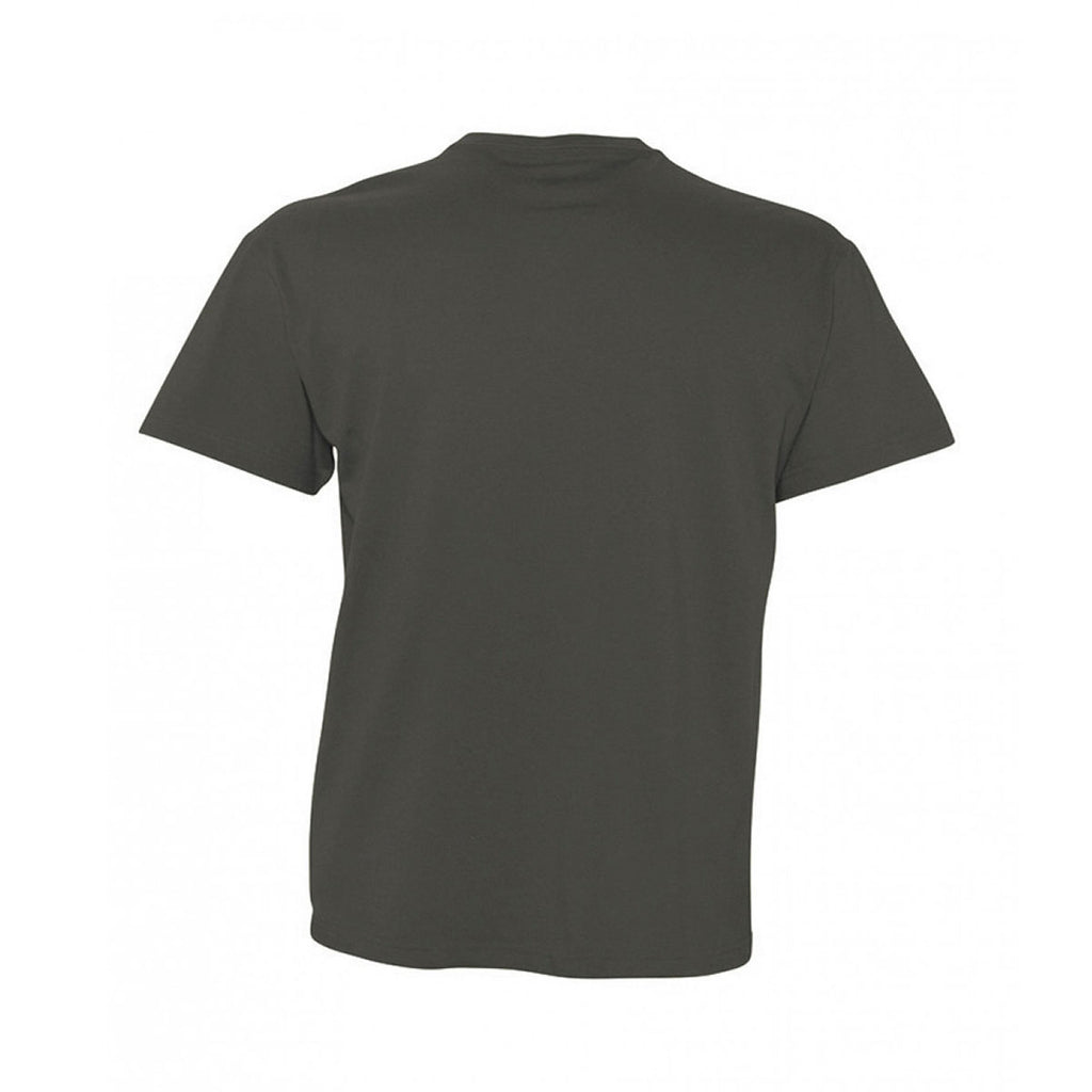 SOL'S Men's Dark Grey Victory V Neck T-Shirt