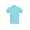SOL'S Women's Atoll Blue People Cotton Pique Polo Shirt