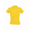 SOL'S Women's Gold People Cotton Pique Polo Shirt