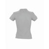 SOL'S Women's Grey Marl People Cotton Pique Polo Shirt