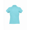 SOL'S Women's Atoll Blue Passion Cotton Pique Polo Shirt