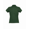 SOL'S Women's Green Passion Cotton Pique Polo Shirt