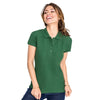 SOL'S Women's Green Passion Cotton Pique Polo Shirt