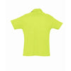 SOL'S Men's Apple Green Summer II Cotton Pique Polo Shirt
