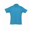SOL'S Men's Aqua Summer II Cotton Pique Polo Shirt