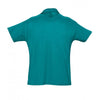 SOL'S Men's Duck Blue Summer II Cotton Pique Polo Shirt