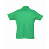 SOL'S Men's Kelly Green Summer II Cotton Pique Polo Shirt