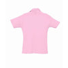 SOL'S Men's Pink Summer II Cotton Pique Polo Shirt