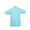 SOL'S Youth Atoll Blue Summer II Cotton Pique Polo Shirt
