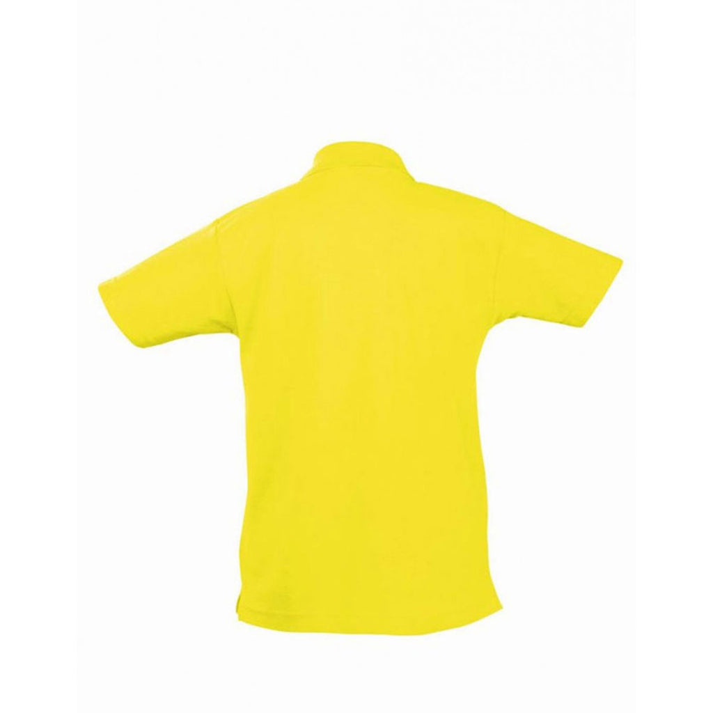SOL'S Youth Lemon Summer II Cotton Pique Polo Shirt