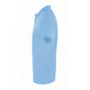SOL'S Men's Sky Blue Perfect Cotton Pique Polo Shirt