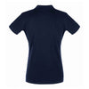 SOL'S Women's French Navy Perfect Cotton Pique Polo Shirt