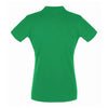 SOL'S Women's Kelly Green Perfect Cotton Pique Polo Shirt