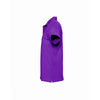 SOL'S Men's Dark Purple Spring II Heavy Cotton Pique Polo Shirt