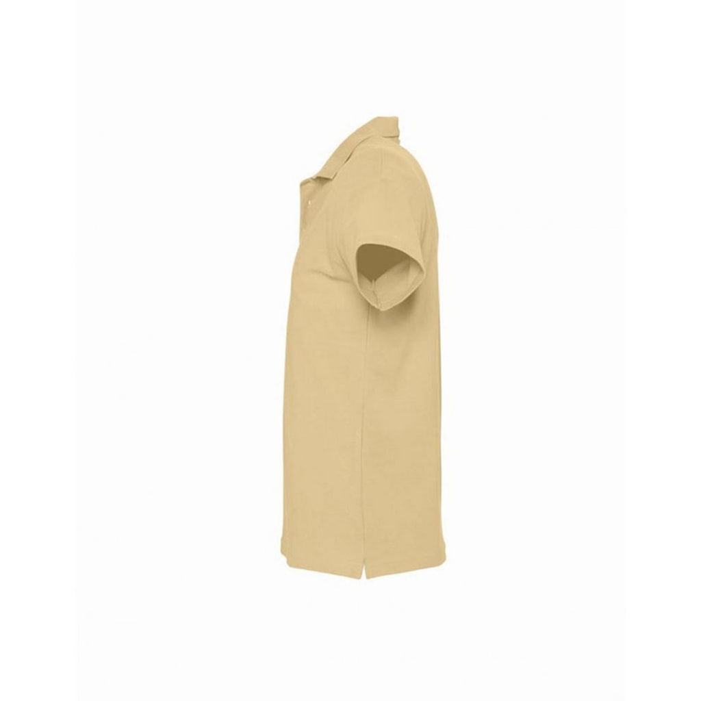 SOL'S Men's Sand Spring II Heavy Cotton Pique Polo Shirt