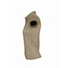 SOL'S Women's Khaki Prescott Cotton Jersey Polo Shirt