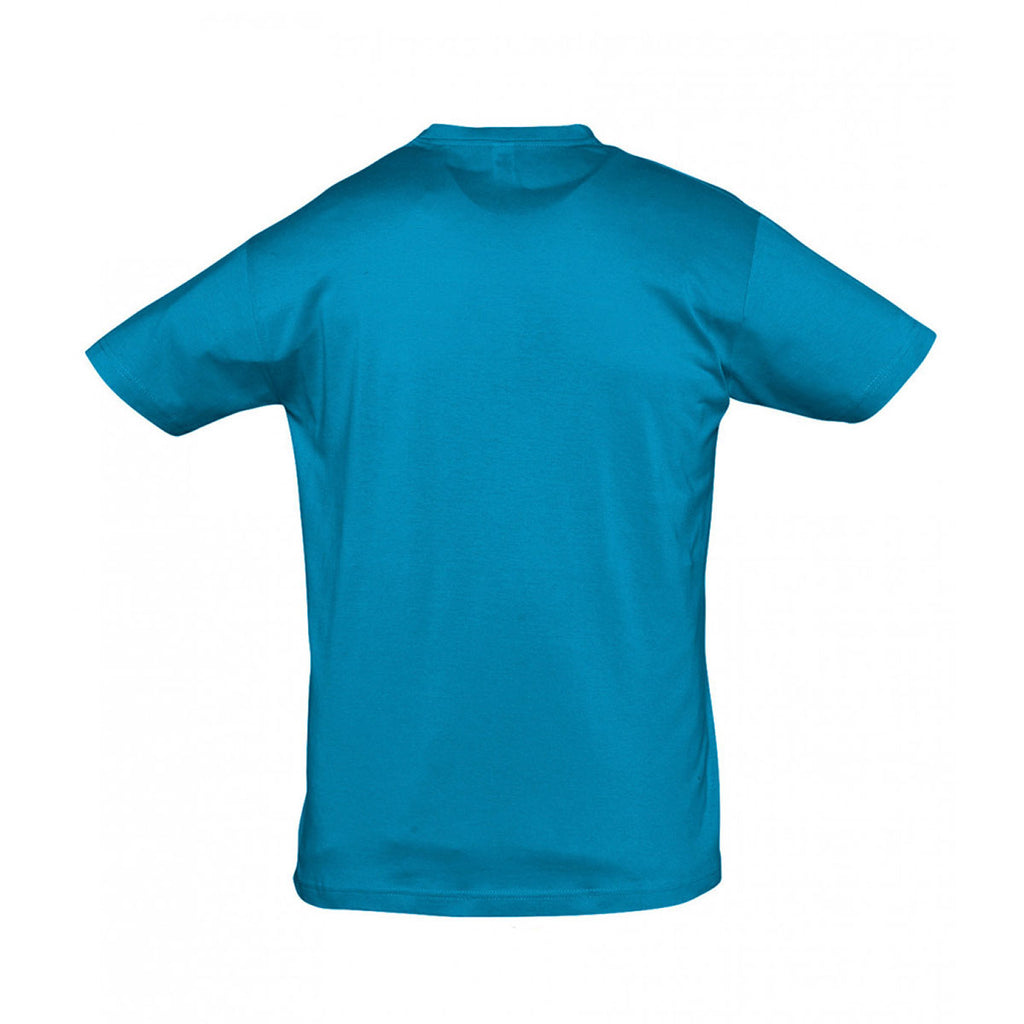 SOL'S Men's Aqua Regent T-Shirt