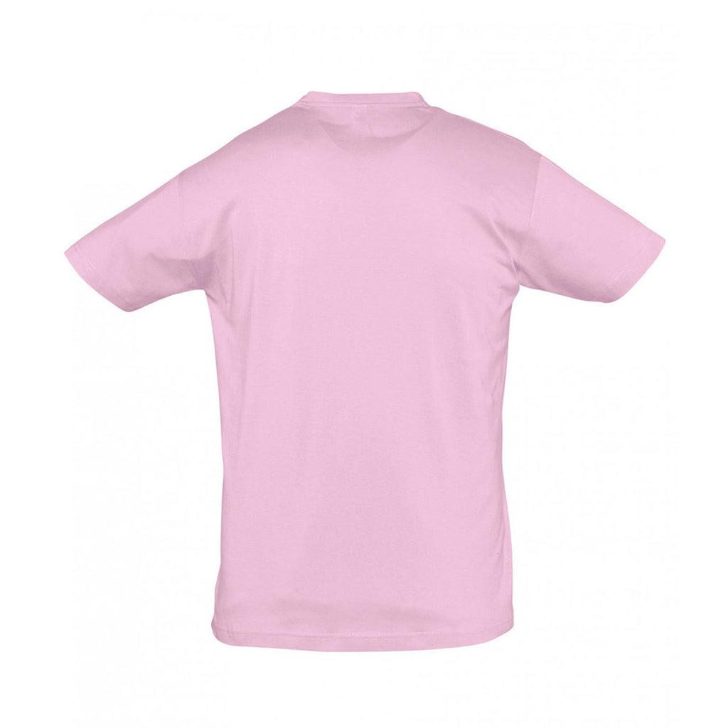SOL'S Men's Medium Pink Regent T-Shirt