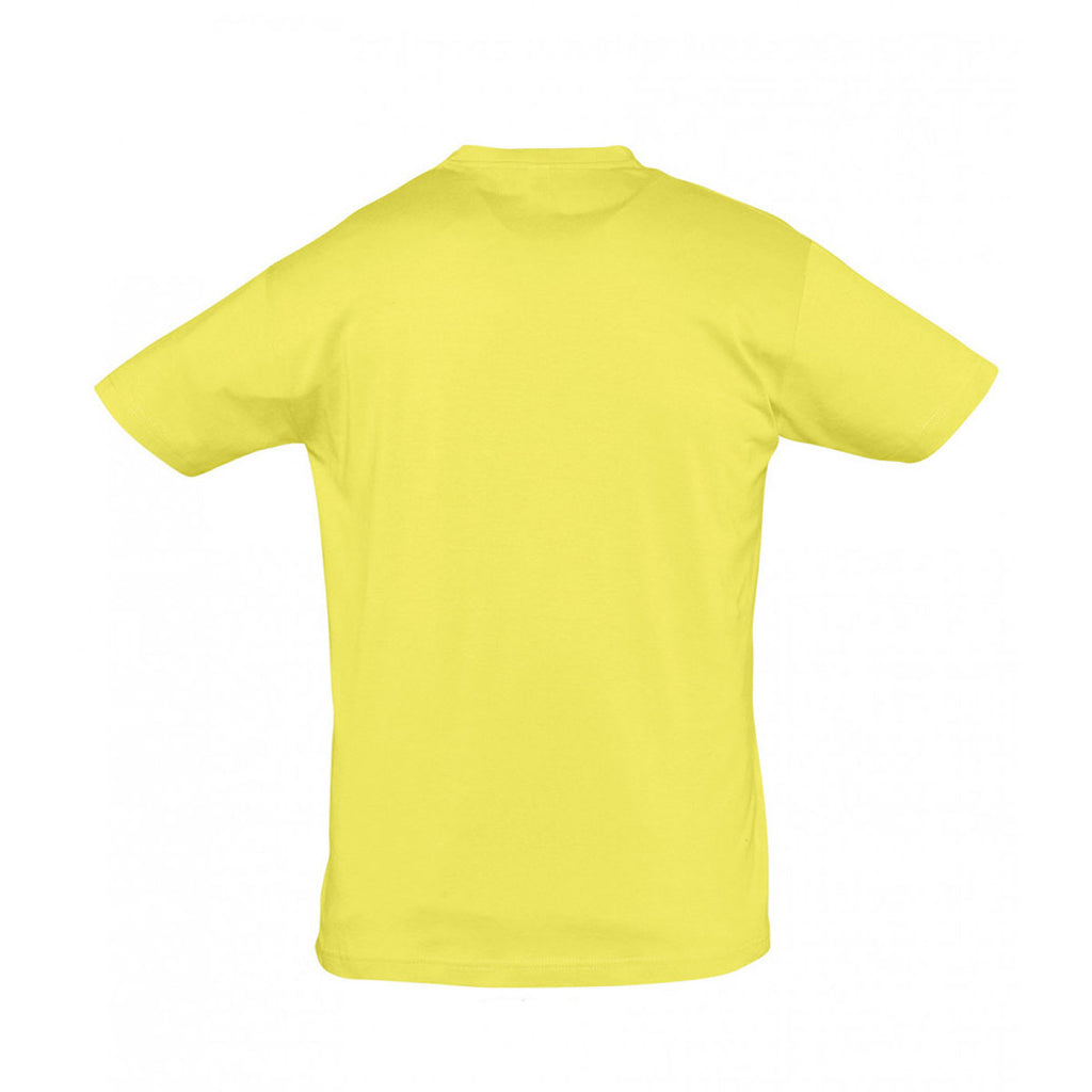SOL'S Men's Pale Yellow Regent T-Shirt