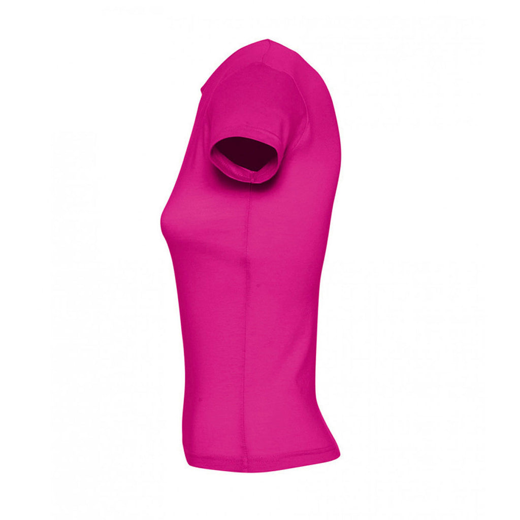 SOL'S Women's Fuchsia Miss T-Shirt