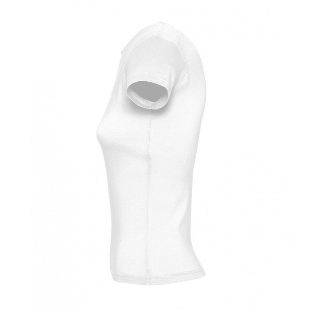 SOL'S Women's White Miss T-Shirt